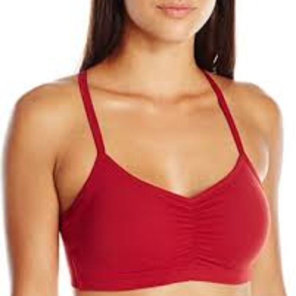 Nwt Beyond Yoga Multicross Garnet Red Bra XSMALL